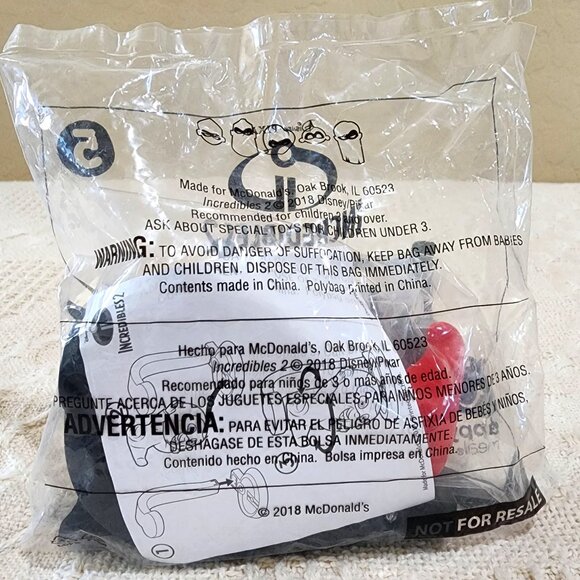 Disney Incredibles 2 LEVITATING JACK-JACK #5 NIP - 2018 McDonalds Happy Meal Toy - Picture 3 of 5